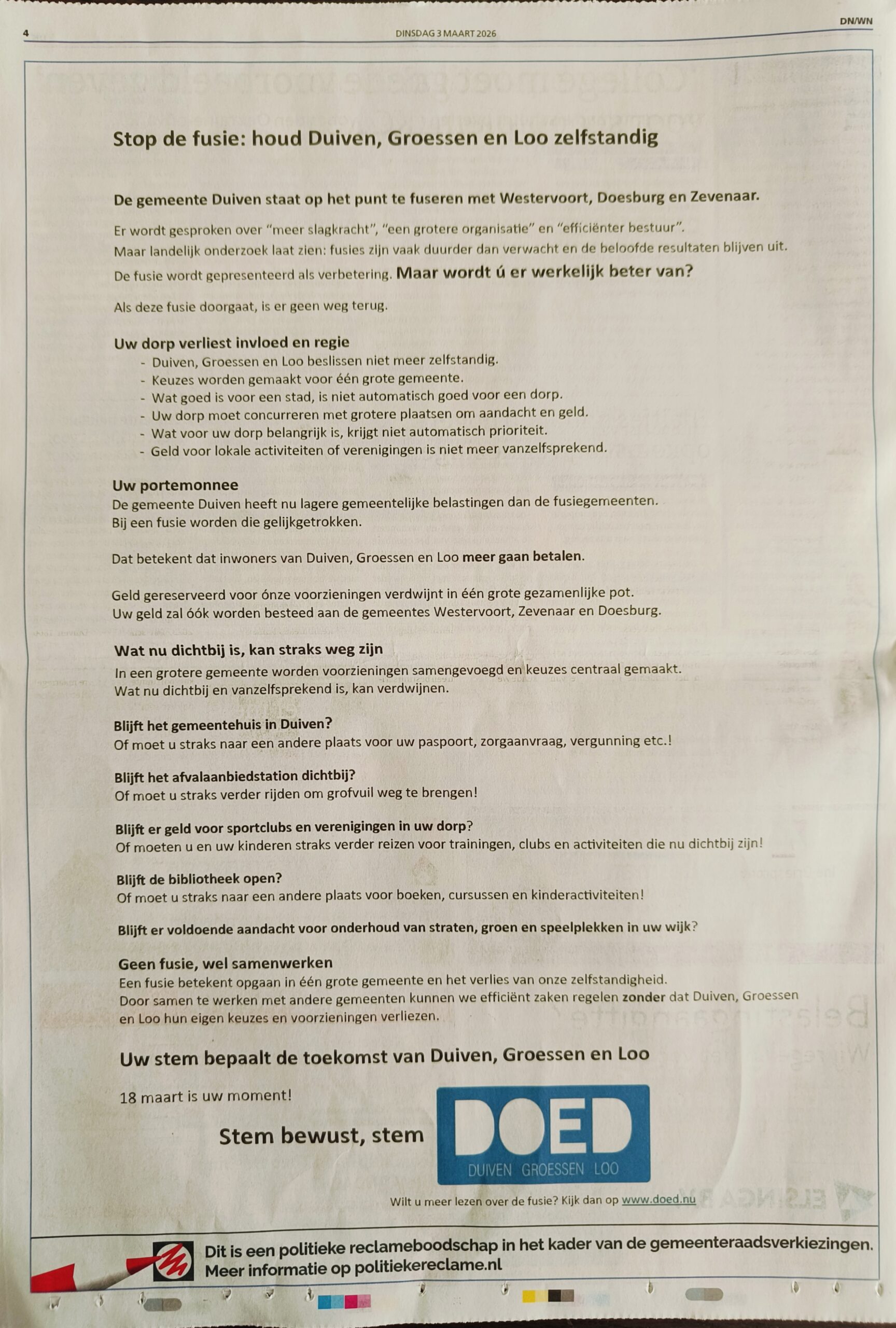Duivens Nieuwsblad 3-3-2026
